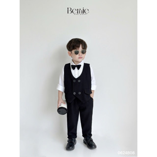 Set gile công tử 4 chi tiết cho bé Bernie FASHION