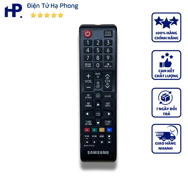 [LOẠI XỊN] Điều Khiển Tivi Samsung LED/LCD Phím Bấm BN59-01303A - Remote TV Samsung Giá Rẻ