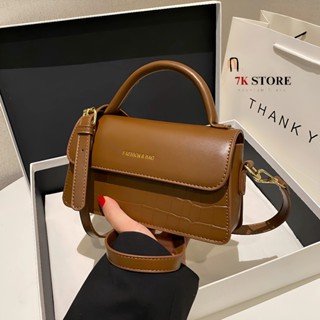 Túi xách nữ đeo chéo quai xách tay dây da PU kiểu dáng đơn giản GIZEN TX15