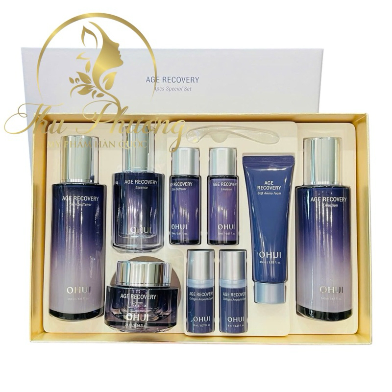 [MẪU MỚI] SÉT OHUI TÍM OHUI BABY COLLAGEN CHỐNG LÃO HOÁ, GIẢM NẾP NHĂN ( date 2027)