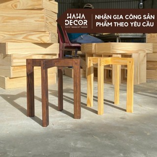 Đôn gỗ để cây cảnh, Kệ gỗ để bình nước nhiều màu nhiều kích thước CCG06