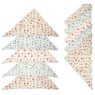 Tã chéo cotton sơ sinh sét 10 chiếc
