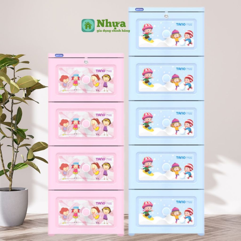 Tủ Nhựa Duy Tân Tano 3 Tầng - 4 Tầng - 5 Tầng