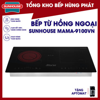 Bếp điện từ Sunhouse Mama 9100VN, 1 từ 1 hồng ngoại