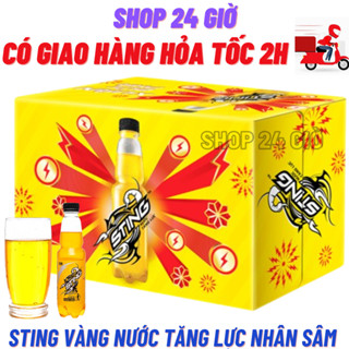 Sting Vàng Nhân Sâm Thùng 24 chai - Shop 24 Giờ
