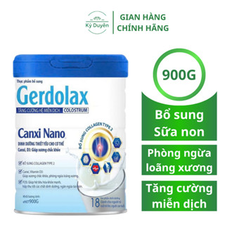 Sữa Gerdolax Gold Canxi Nano 900g - sữa canxi xương khớp cho người lớn tuổi, tăng sức đề kháng