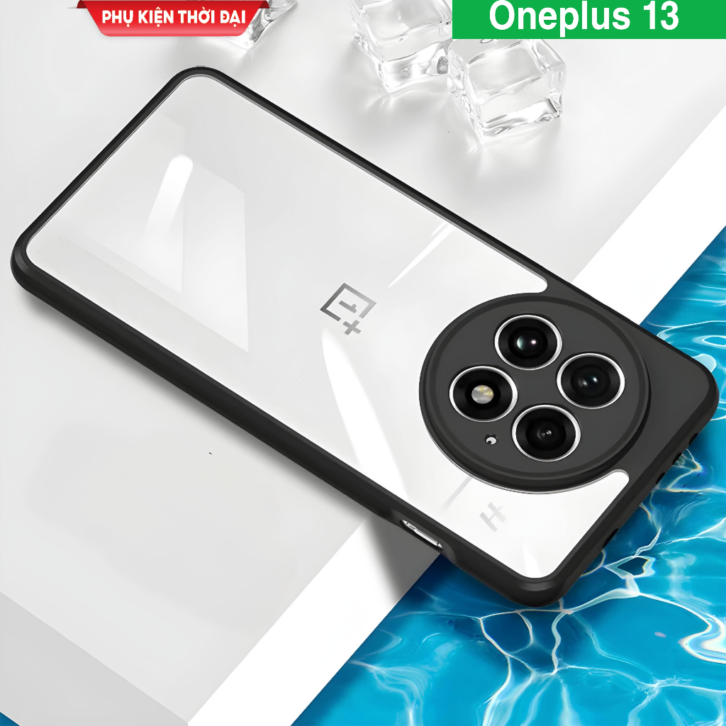 Ốp lưng OnePlus 13 / 13T / OnePlus 15 lưng trong viền màu thể thao chống sốc bảo vệ camera