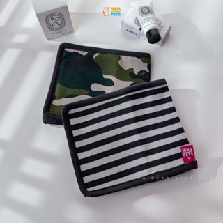  Tã Vải Trơn Sọc Cho Chó Đực Bỉm Tã Cho Thú Cưng Phong Cách Hàn - Hàng Loại 1 Hiha Pets TVCD01 