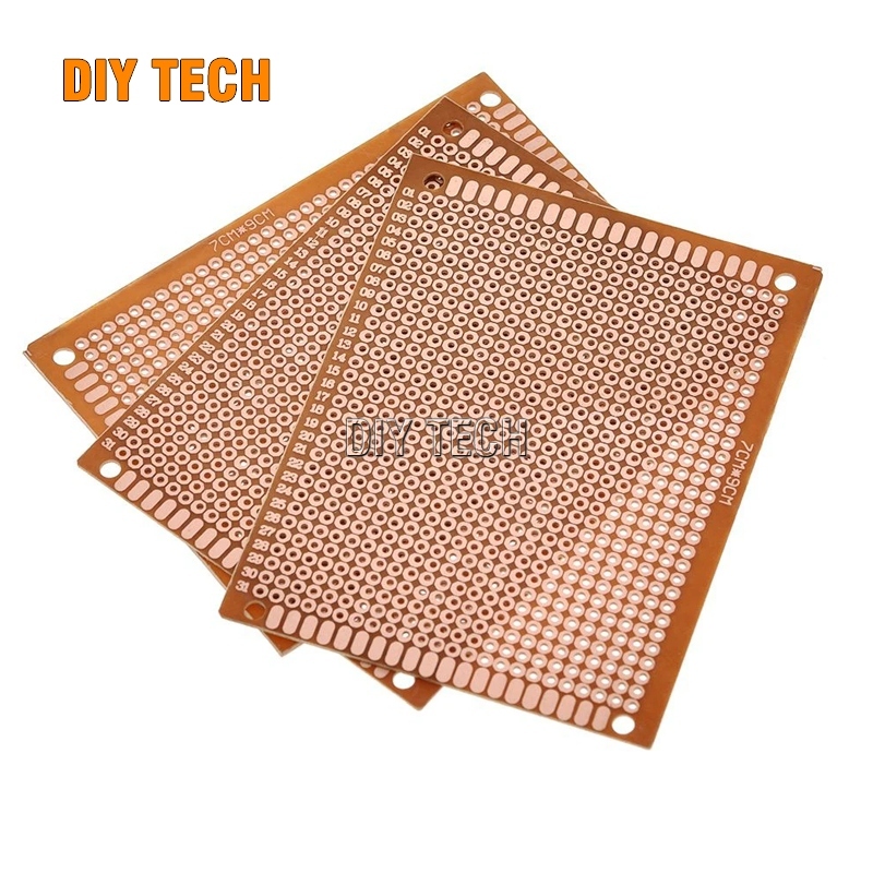 Mạch đồng đục lỗ 7x9 cm Mạch pcb thực hành hàn linh kiện