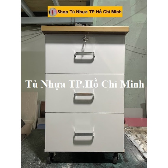 Tủ, Kệ Đầu Giường Nhựa Đài Loan Cao 70cm Ngang 42cm Sâu 42cm K065