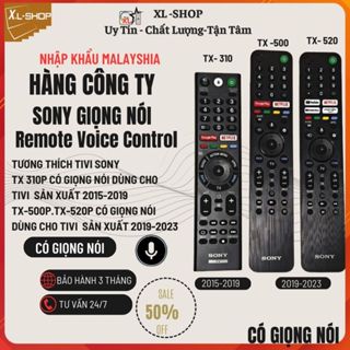   LOẠI XỊN REMOTE Sony Giọng nói 2015-2022-Điều Khiển Tivi Sony Giọng Nói HÀNG CHUẨN Sony mới 100%  Xịn  