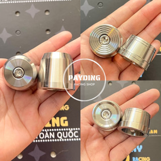   HÌNH THẬT  Gù Tay Lái Khoét Lòng Inox 304 Gắn Cho Xe AB125i trở lên Vario Xe Tay Ga đời mới 