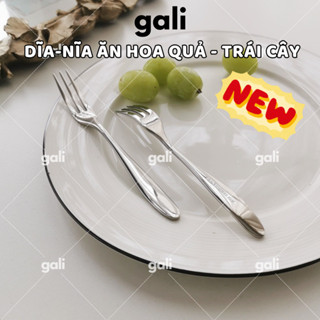 Dĩa, nĩa ăn trái cây inox 304, ăn hoa quả, ăn ốc cao cấp sang trọng | GaliHomecook