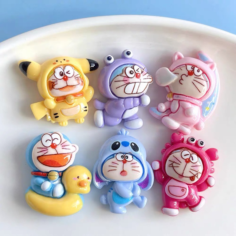 Charm 3D nổi mẫu Đôraemon cosplay