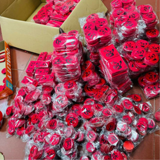 Tập Set 100 chữ thư pháp 6X6cm Tết, Xuân, Phúc, Lộc Thọ trang trí Tết