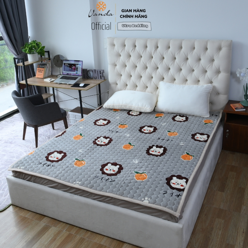 Thảm Trải Giường Trải Sàn YUKI - Thảm nỉ nhung YUKI trải giường 3 lớp đủ kích thước [Giặt Máy Thoải 