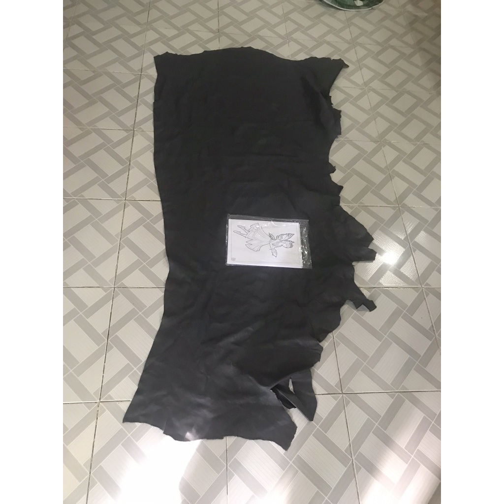 da bò tấm mềm may áo da, sofa