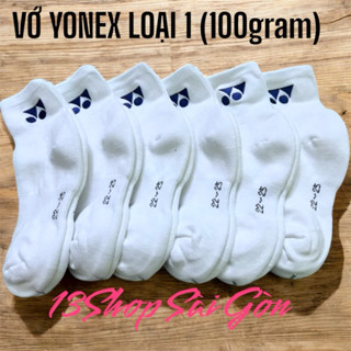 {YONEX} Vớ /Tất Yonex đen/trắng trơn dày mịn/ cầu lông/ pickleball/ tennis/ chạy bộ/