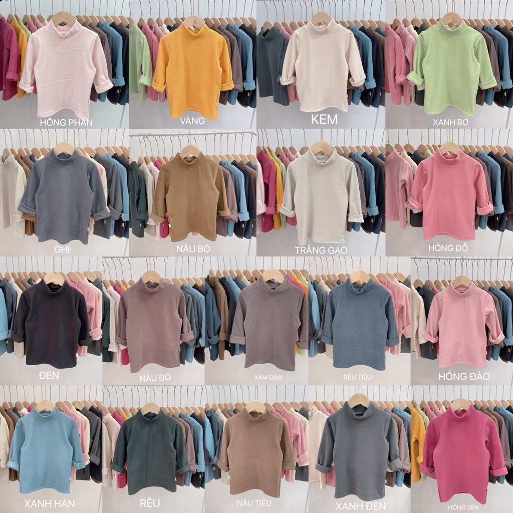 ÁO GIỮ NHIỆT CHO BÉ  - SIZE NHỠ