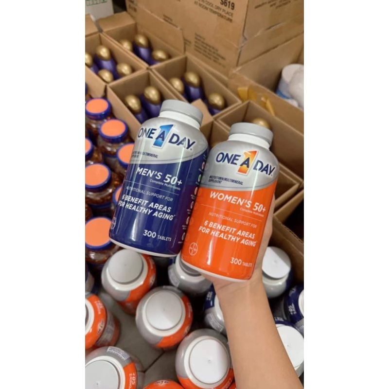 ONE A DAY FOR MEN/ WOMEN 50+ - Vitamin tổng hợp dành cho nam/ nữ trên 50 tuổi