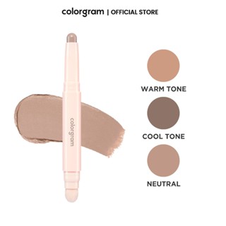 Bút Tạo Khối Hai Đầu Colorgram Re-forming Contour Stick Ad Tạo Khuôn Mặt Thon Gọn Tự Nhiên 1.3g