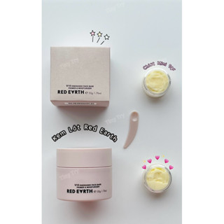 [CHIẾT MINI 5gr] Kem Lót Trang Điểm - Dưỡng Ẩm Da Mặt-Chống Oxy Hoá RED EARTH V10 Dưỡng Ẩm Cao Cấp - Tiny Try Cosmetic