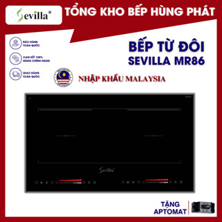 Bếp điện từ đôi Sevilla SV-MR86 cao cấp nhập khẩu nguyên chiếc Malaysia - Công nghệ chuẩn Đức