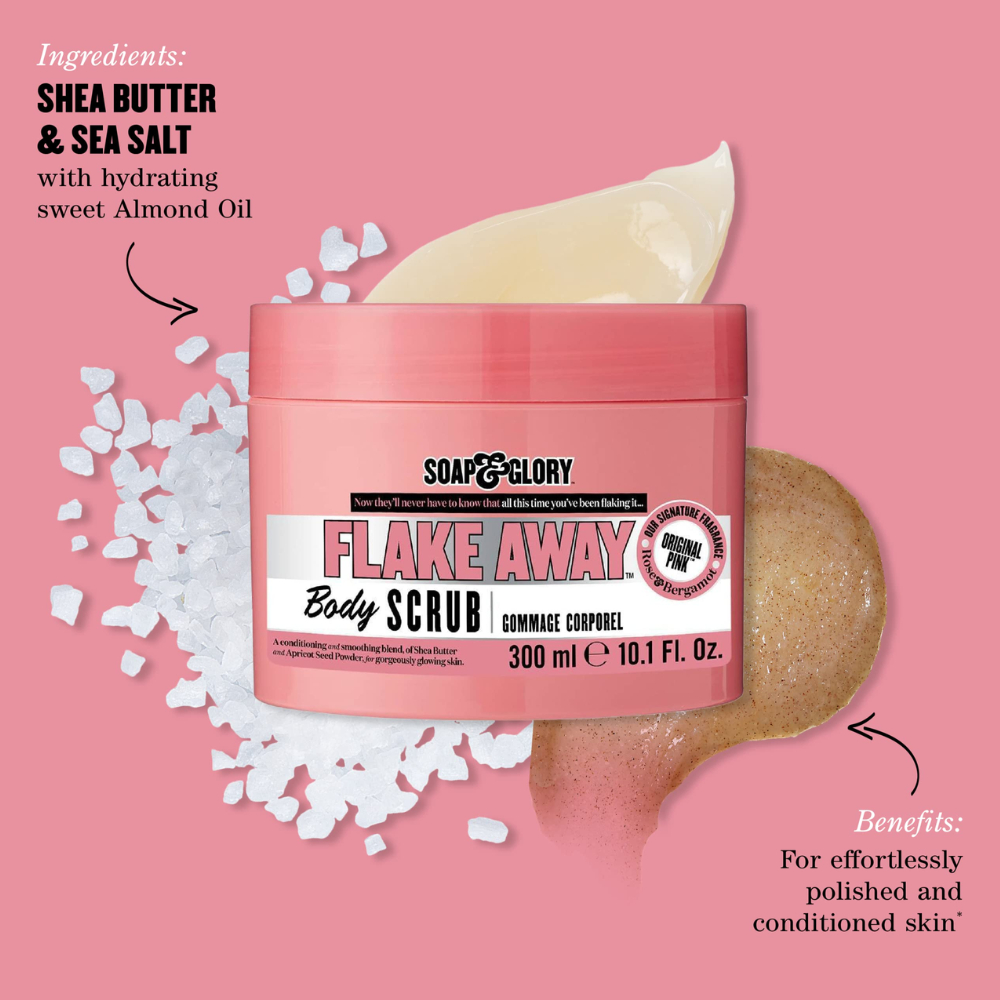 Tẩy Da Chết Body Soap & Glory Flake Away/Magnifi-coco Body Scrub 300ml