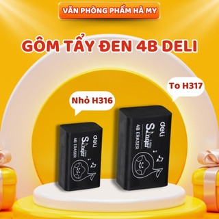 Combo 5 Cục Gôm Tẩy Đen 4B - Deli Little Singer