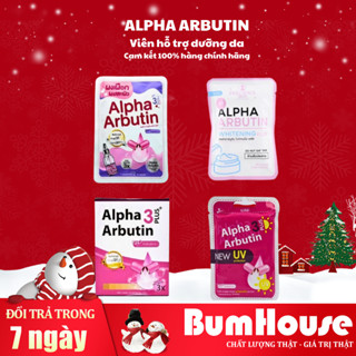 Vỉ 10 Viên Bột Kích Trắng Kyra Alpha Arbutin 3 Plus Đêm, Ngày UV Giúp Da Trắng Mịn