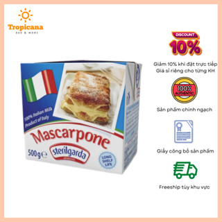 Phô mai Mascarpone Sterilgarda - Hôp 500gr