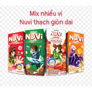 Thùng sữa Nuvi có thạch GIÒN, DAI -170ml