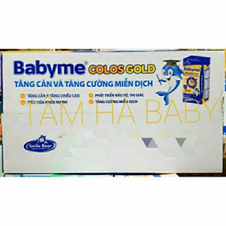 Thùng sữa Babyme colos gold  ( thùng 48 hộp x 110ml ) ( Bách hóa trẻ em )