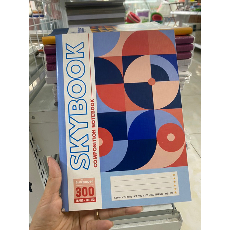 , vở giáo án A4, vở kẻ ngang A4 160 300trang A4 ghi chép cho học sinh, sinh viên, văn phòng