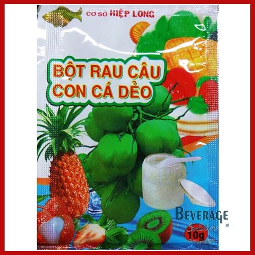 GIẢI PHÁP ĐỒ UỐNG-BỘT RAU CÂU CON CÁ DẺO HIỆP LONG