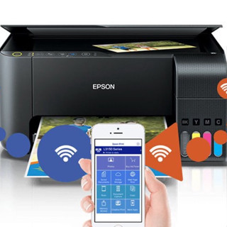 Máy in Epson L3250 có Wifi đa năng (in scan photo màu đi kèm 4 bình mực tuỳ chọn