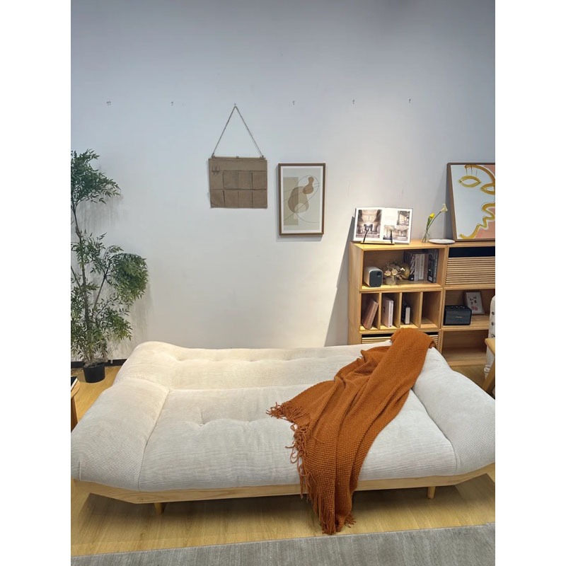 GHẾ SOFA GIƯỜNG GẤP GỌN KHUNG GỖ - SOFA BED CHÍNH HÃNG BẢO HÀNH 2 NĂM | BigBuy360 - bigbuy360.vn