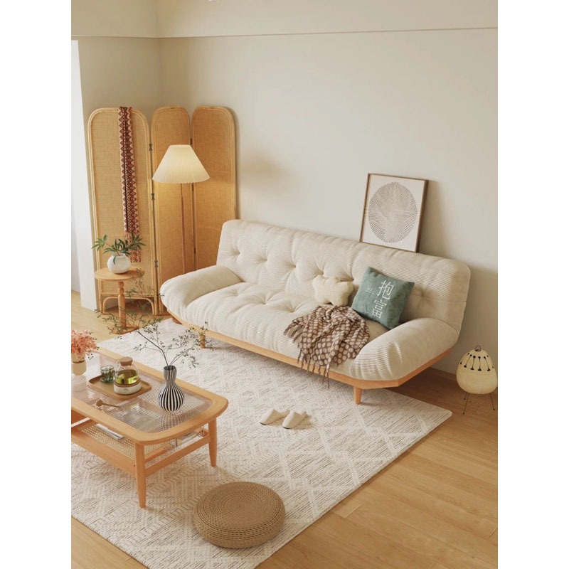 GHẾ SOFA GIƯỜNG GẤP GỌN KHUNG GỖ - SOFA BED CHÍNH HÃNG BẢO HÀNH 2 NĂM | BigBuy360 - bigbuy360.vn