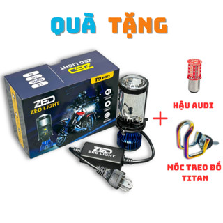 Đèn Pha LED Bi Cầu ZEDLIGHT - T9 PRO 12 24V ĐiệnBình 45W Chống Chói BH 24 Tháng Lắp Xe Máy, Oto