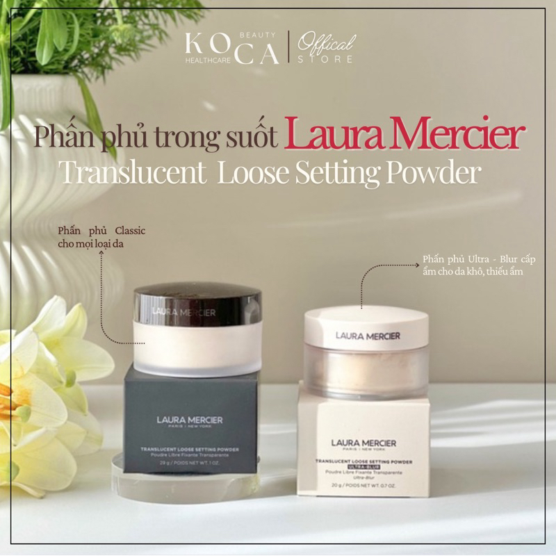 [LAURA MERCIER] Phấn phủ kiềm dầu Laura Mercier Translucent Loose Setting Powder