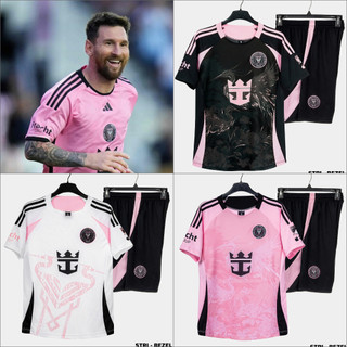  Bộ Quần Áo Bóng Đá Inter Miami - Set Đồ Bóng Đá Messi 