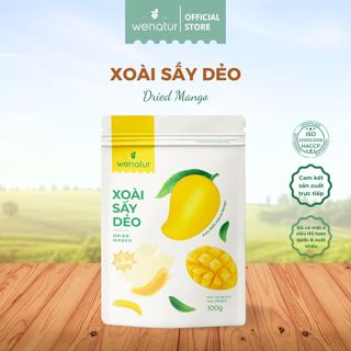 Xoài Sấy Dẻo Nguyên Vị Ít Đường We'natur 100g
