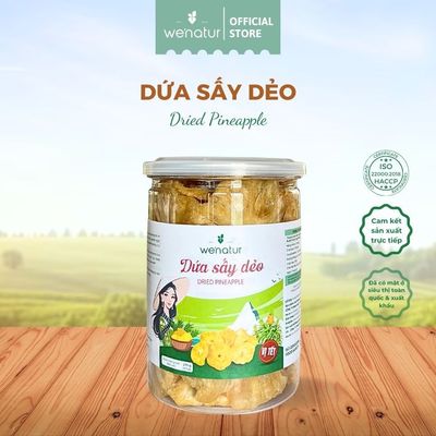 Dứa Sấy Dẻo Nguyên Chất we'natur 270g