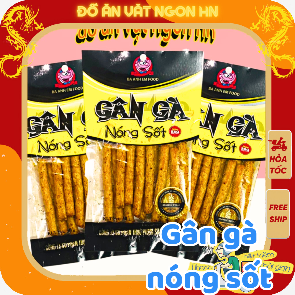 Que cay snack gân gà đồ ăn vặt cổng trường giá rẻ thơm ngon hấp dẫn
