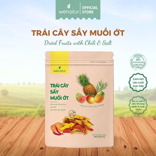 Trái cây sấy muối ớt we'natur 100g