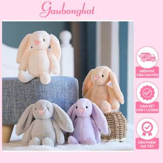Gấu Bông Thỏ Tai Dài Jellycat, Thú Nhồi Bông Thỏ tai Dài Hoạt Hình Dễ Thương MSP84- Hott