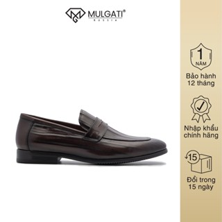  Giày Lười Nam MULGATI PREMIUM Penny Loafer Đế Phíp Da Bò Bóng Cao Cấp - 99361761A 
