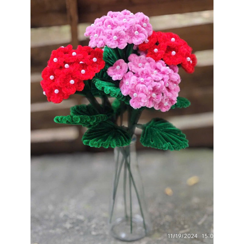 Sỉ 10 cành hoa cẩm tú cầu - TD Shop..