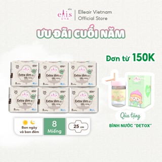 [Combo 6 gói] Băng vệ sinh Elis Extra Slim 0.1