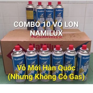 Combo 10 vỏ bình namilux ( No gas _ Vỏ không có_g@)
